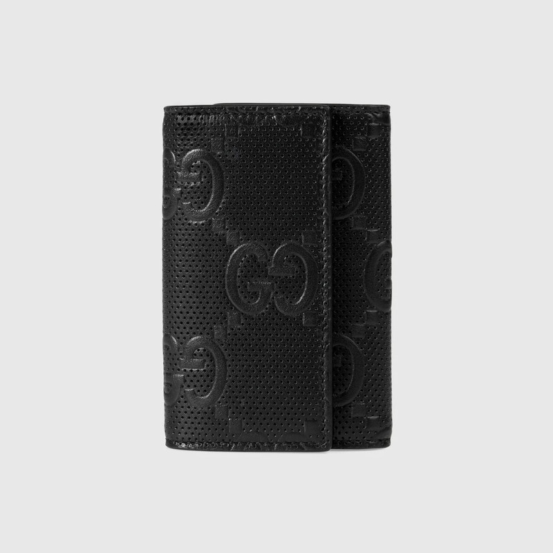 GG embossed key case 1