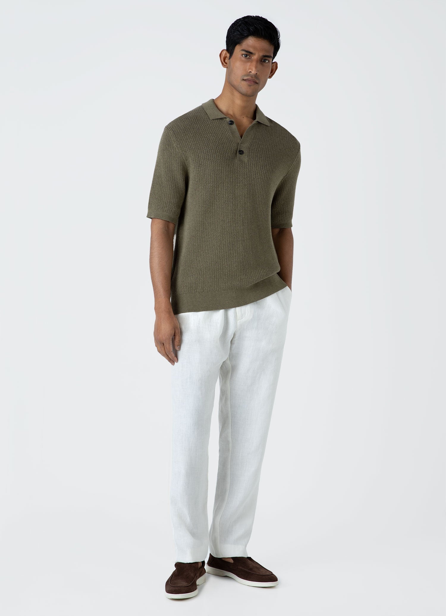 Linen Drawstring Trouser - 2