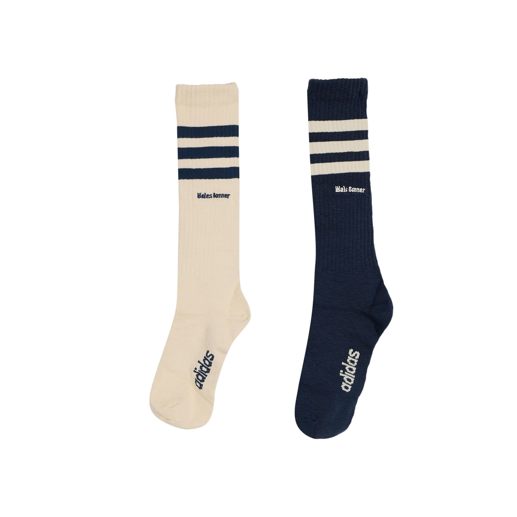 adidas x Wales Bonner 3S Sock 'Wonder White/Collegiate Navy' - 1