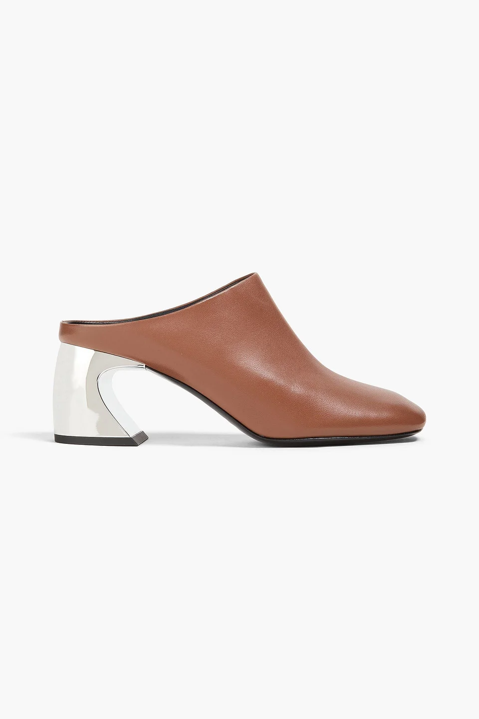 ID leather mules - 1