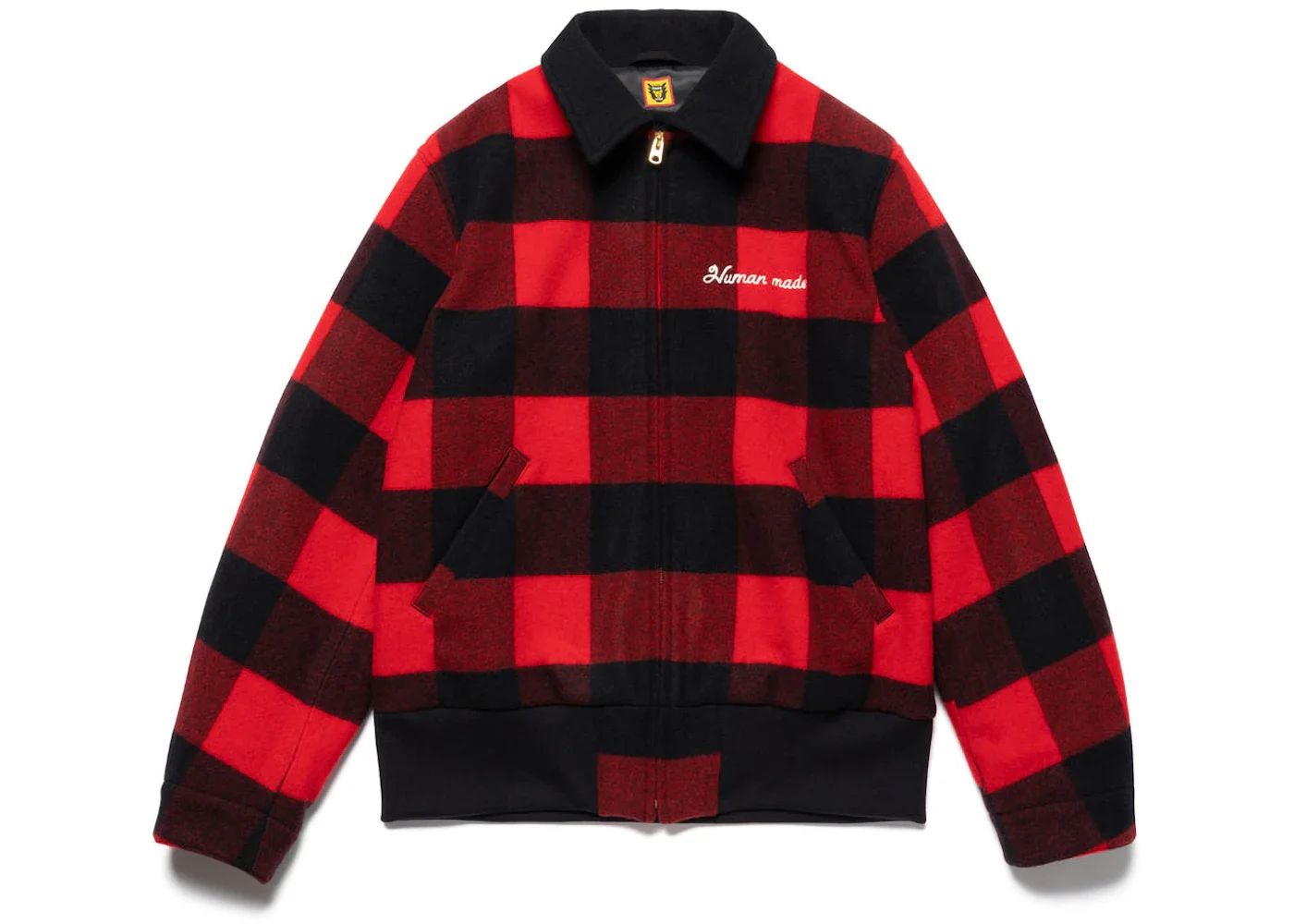 Human Made Zip-Up Lumber Jacket Red - 1