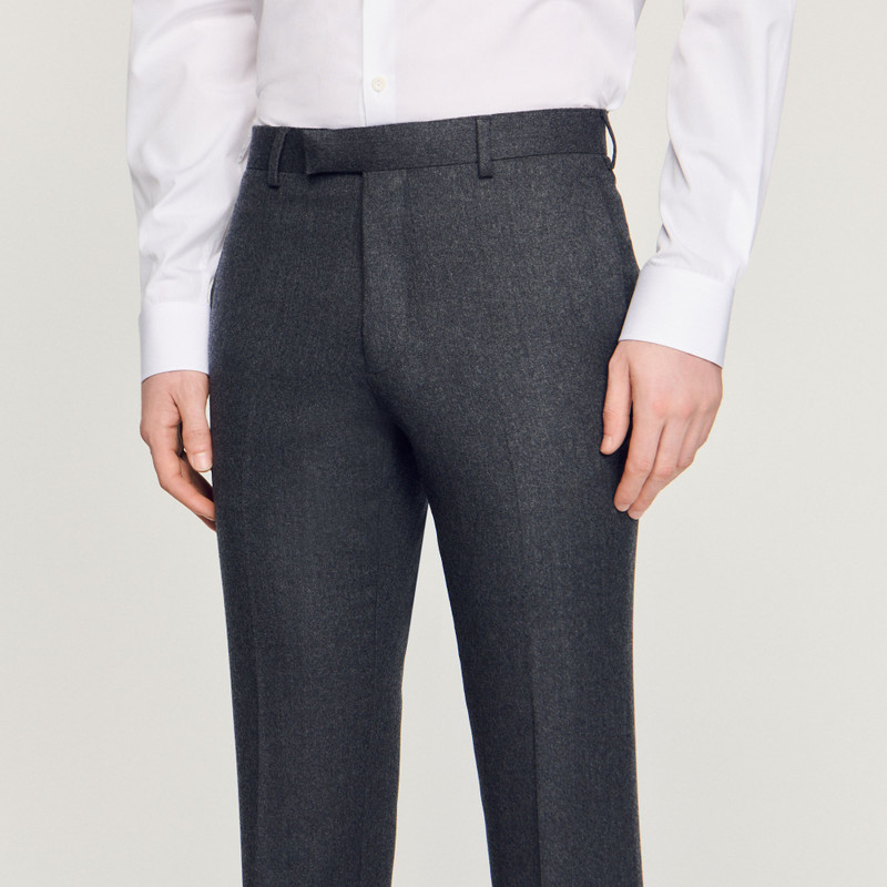 FLANNEL SUIT PANTS 4
