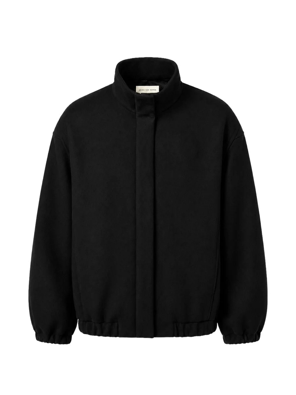 Dries Van Noten Women Voles Wool Blend Bomber Jacket - 1