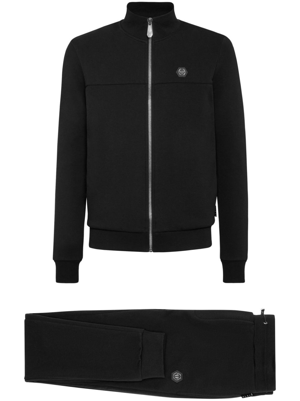 Gothic Plein logo-print tracksuit - 1
