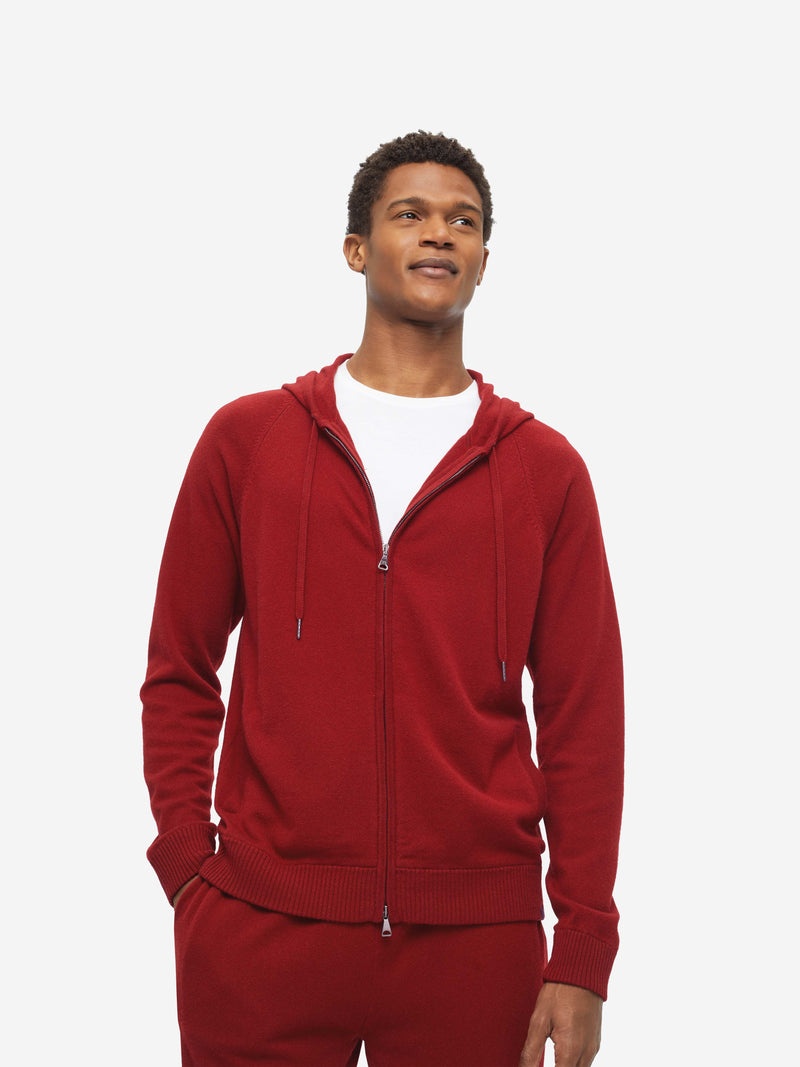 Men's Hoodie Finley 10 Cashmere Red - 3