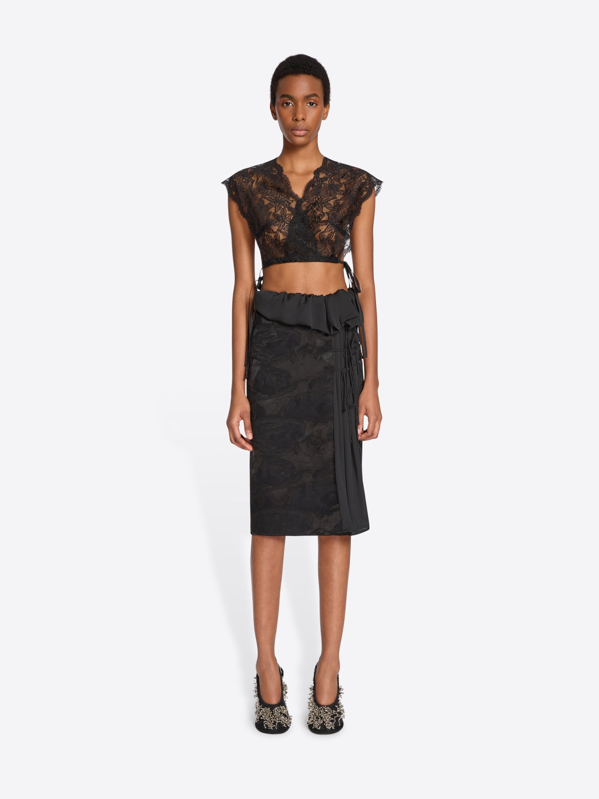 LACE CROP TOP - 2
