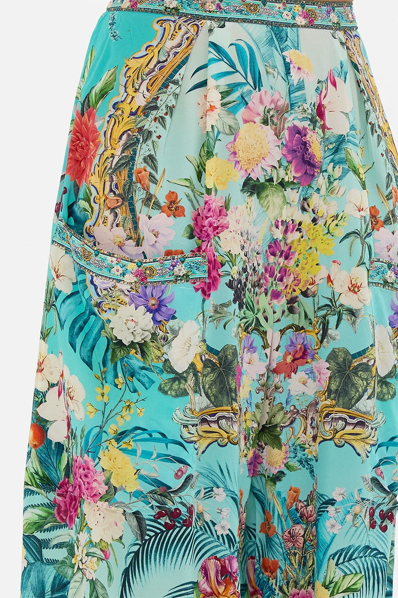 WIDE LEG TROUSER WITH FRONT POCKETS 6