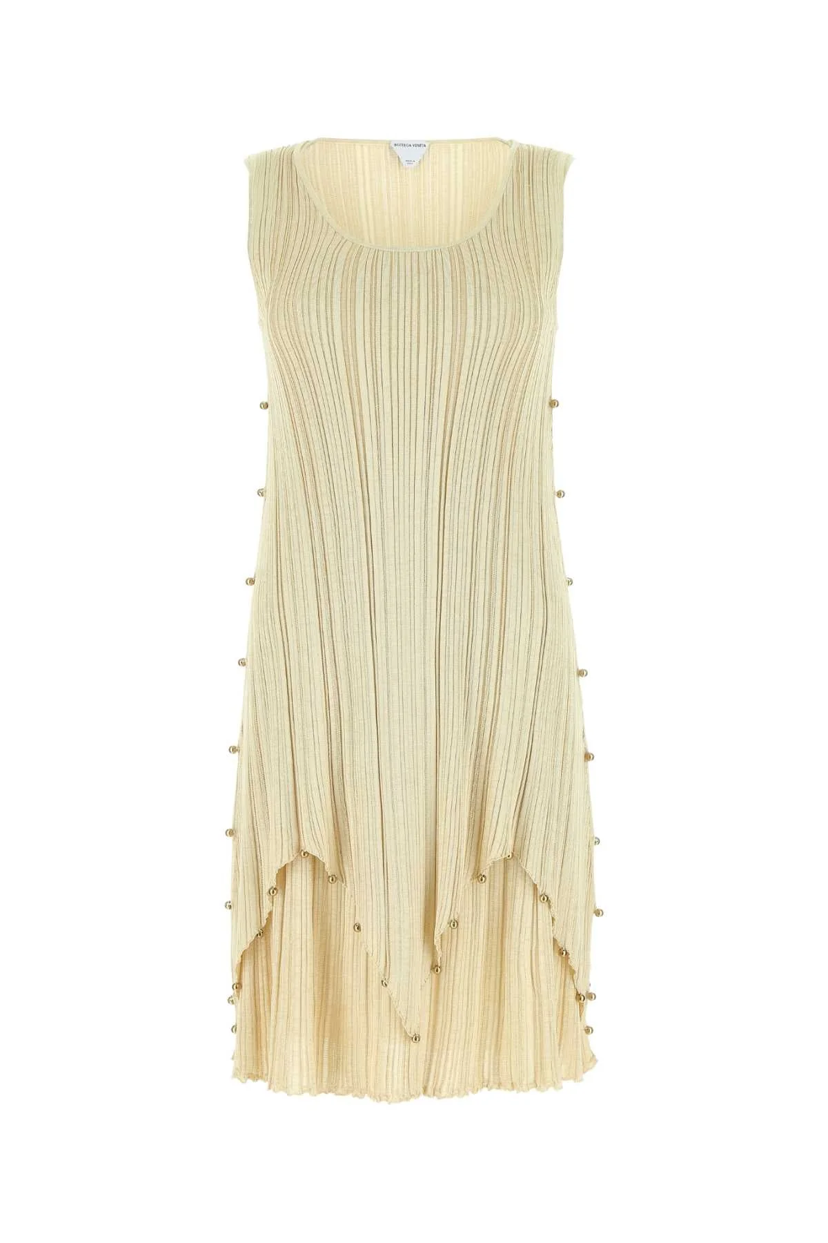 Bottega Veneta-Style Satin-Blend Mini Dress in Polyester-Viscose - 1