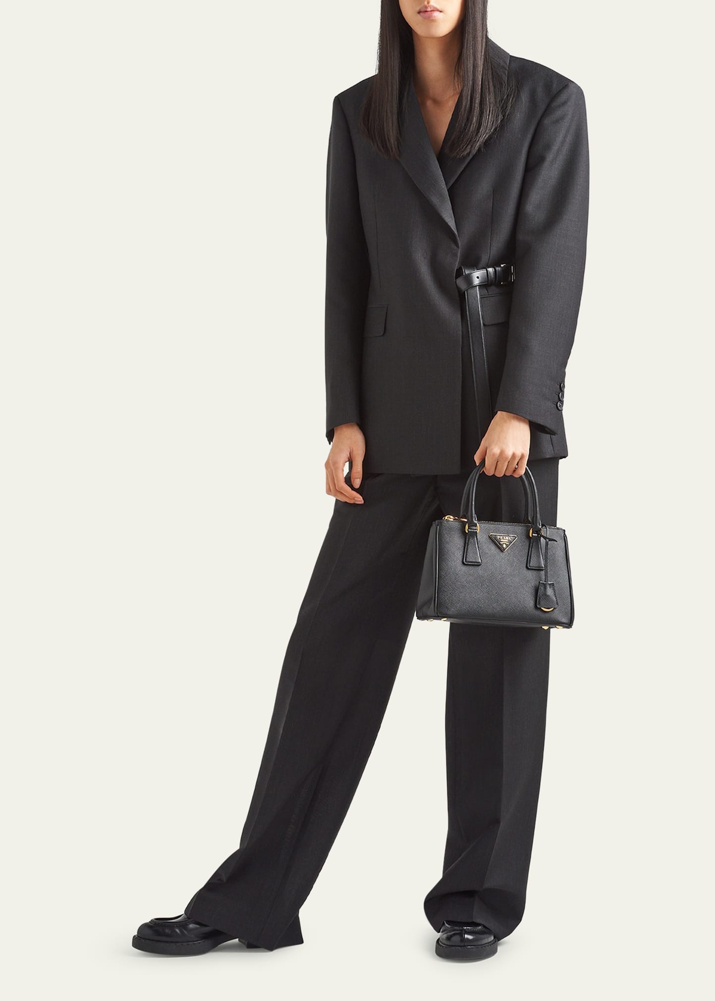 Galleria Small Saffiano Top-Handle Bag - 5