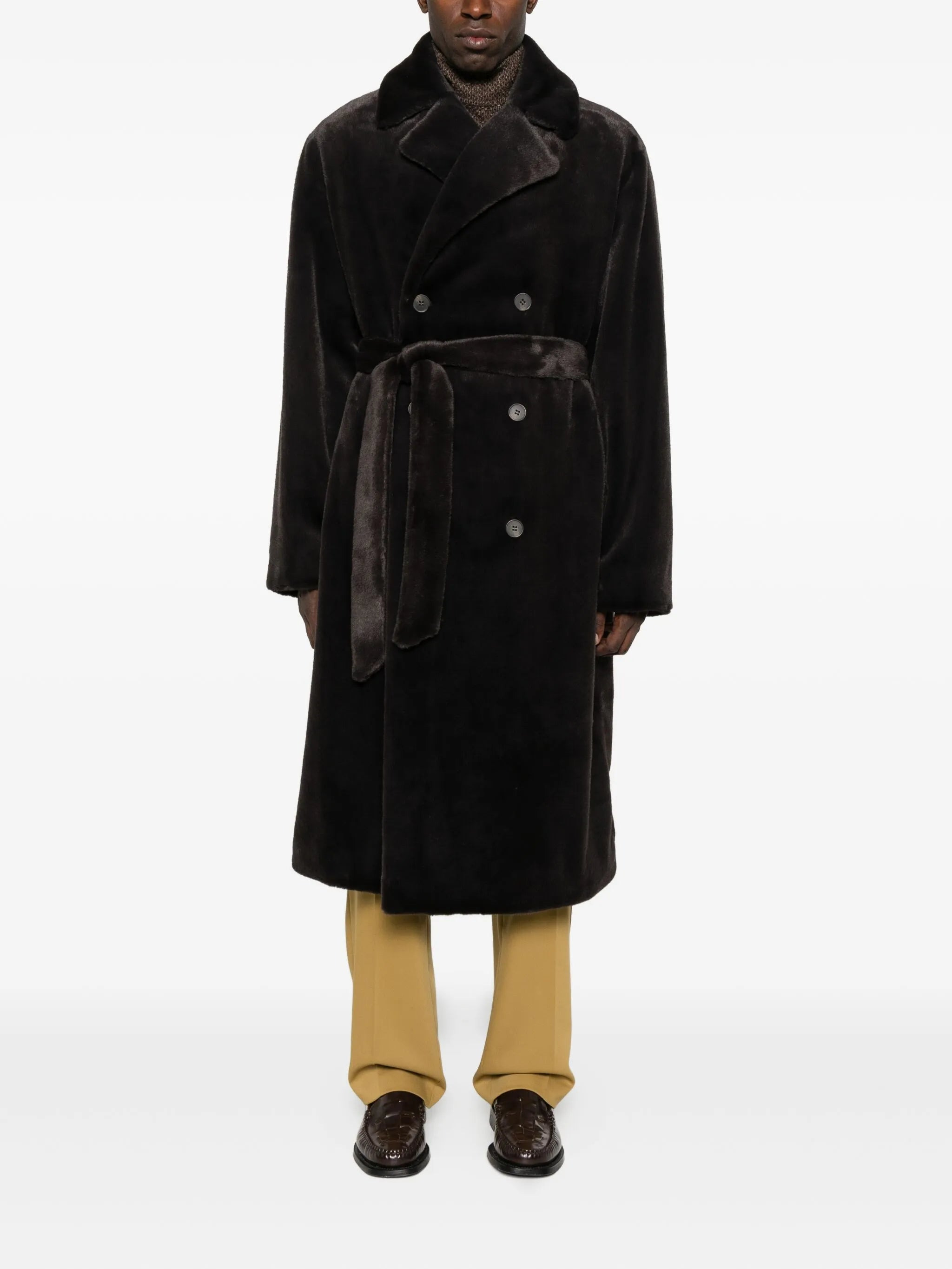 Drole De Monsieur Belted Double-breasted Coat - 2
