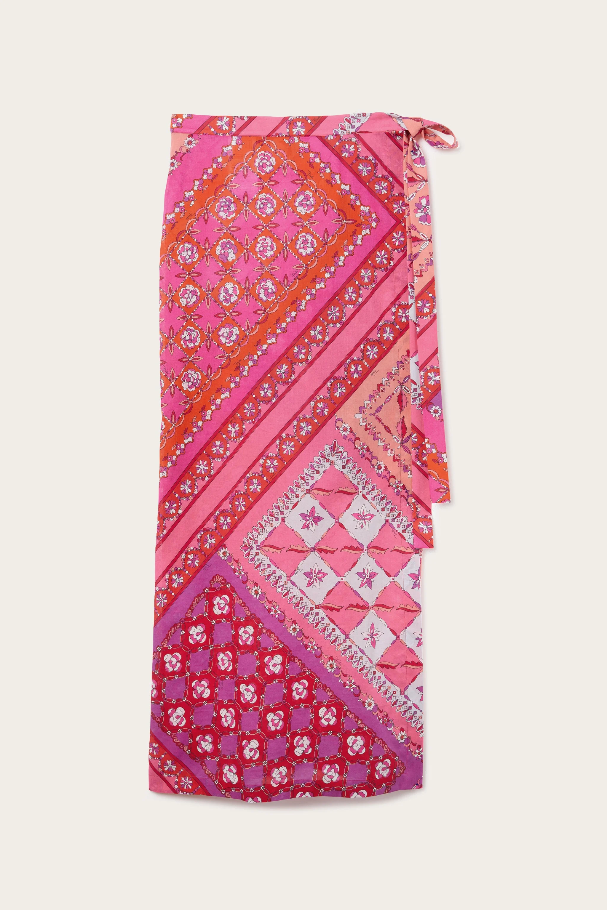FESTA PRINT COTTON SARONG - 1