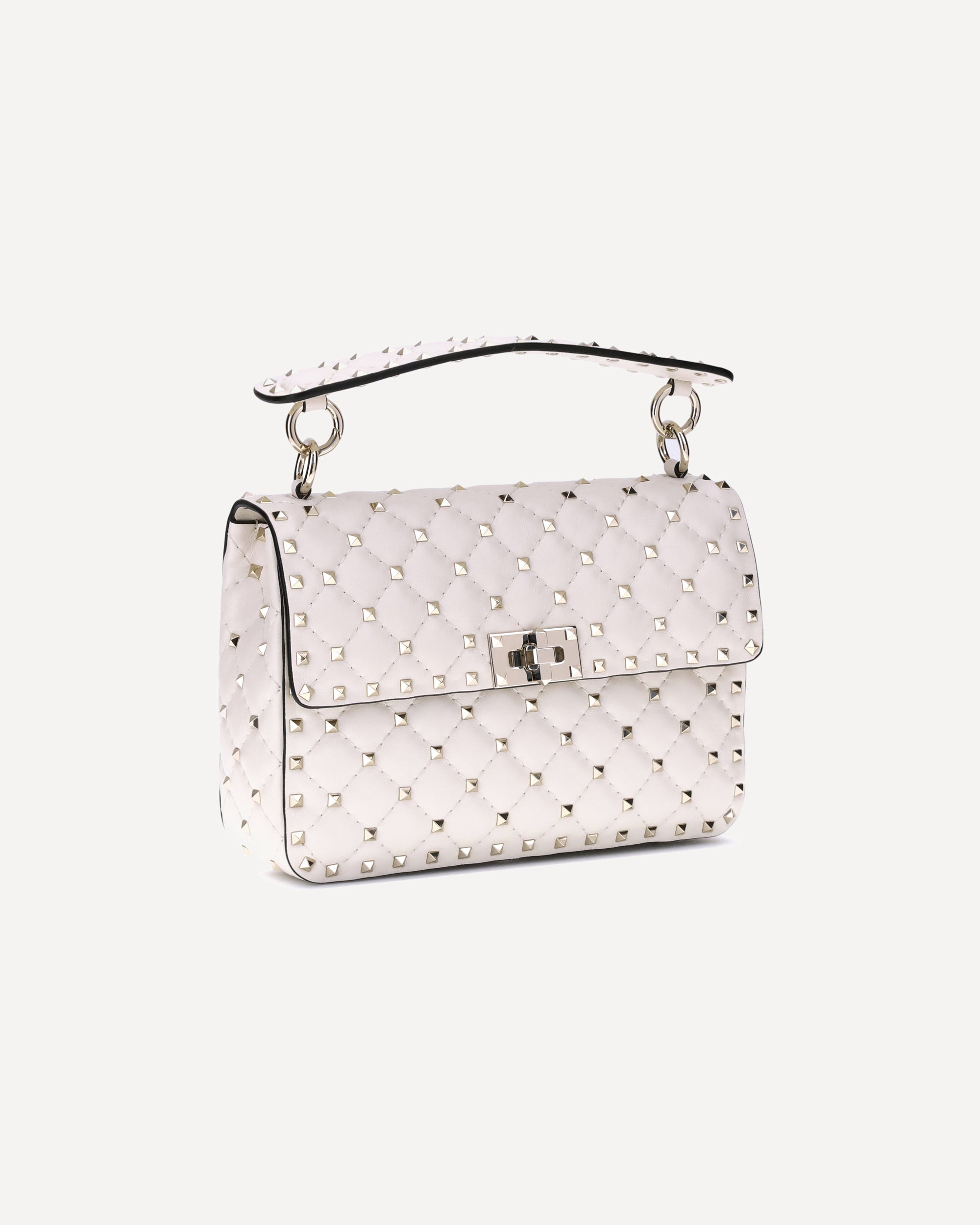 Medium Rockstud Spike Shoulder Bag - 2