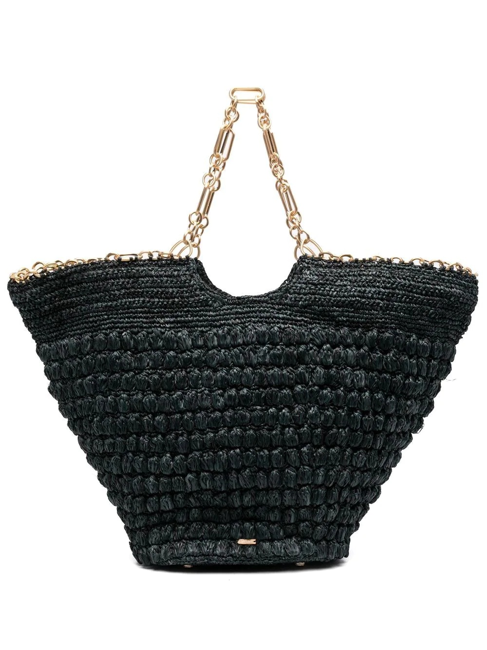 Samira woven tote bag - 1