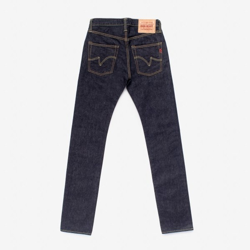 Iron Heart IH-777S-142 14oz Selvedge Denim Slim Taper Indigo outlook
