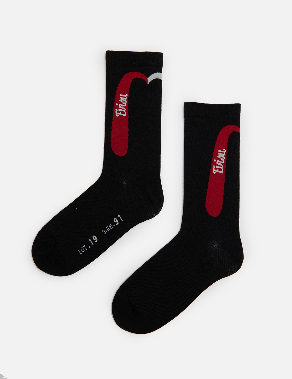 DAICOCK JACQUARD LONG SOCKS - 3
