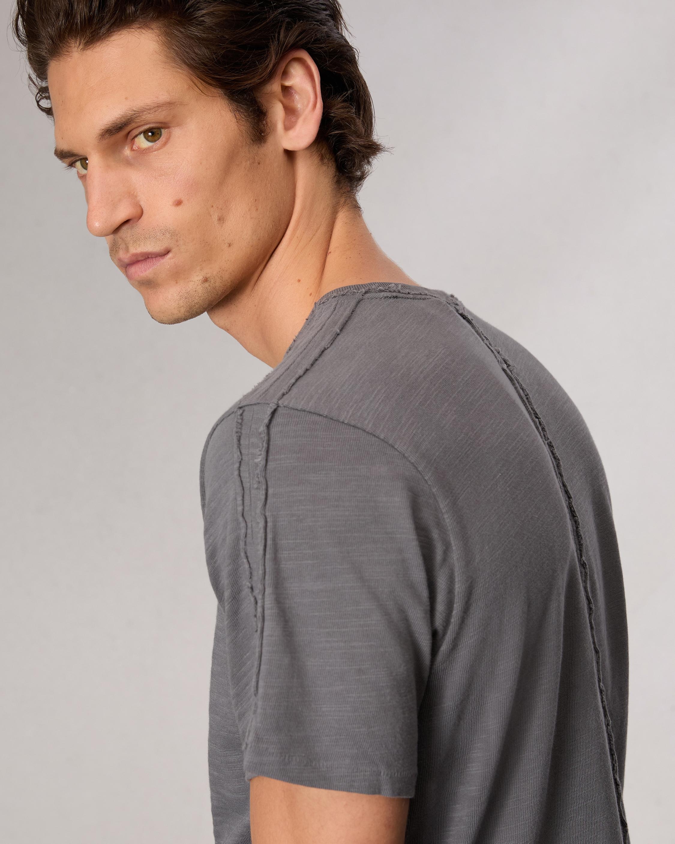 Raw-Edge Flame Tee - 6