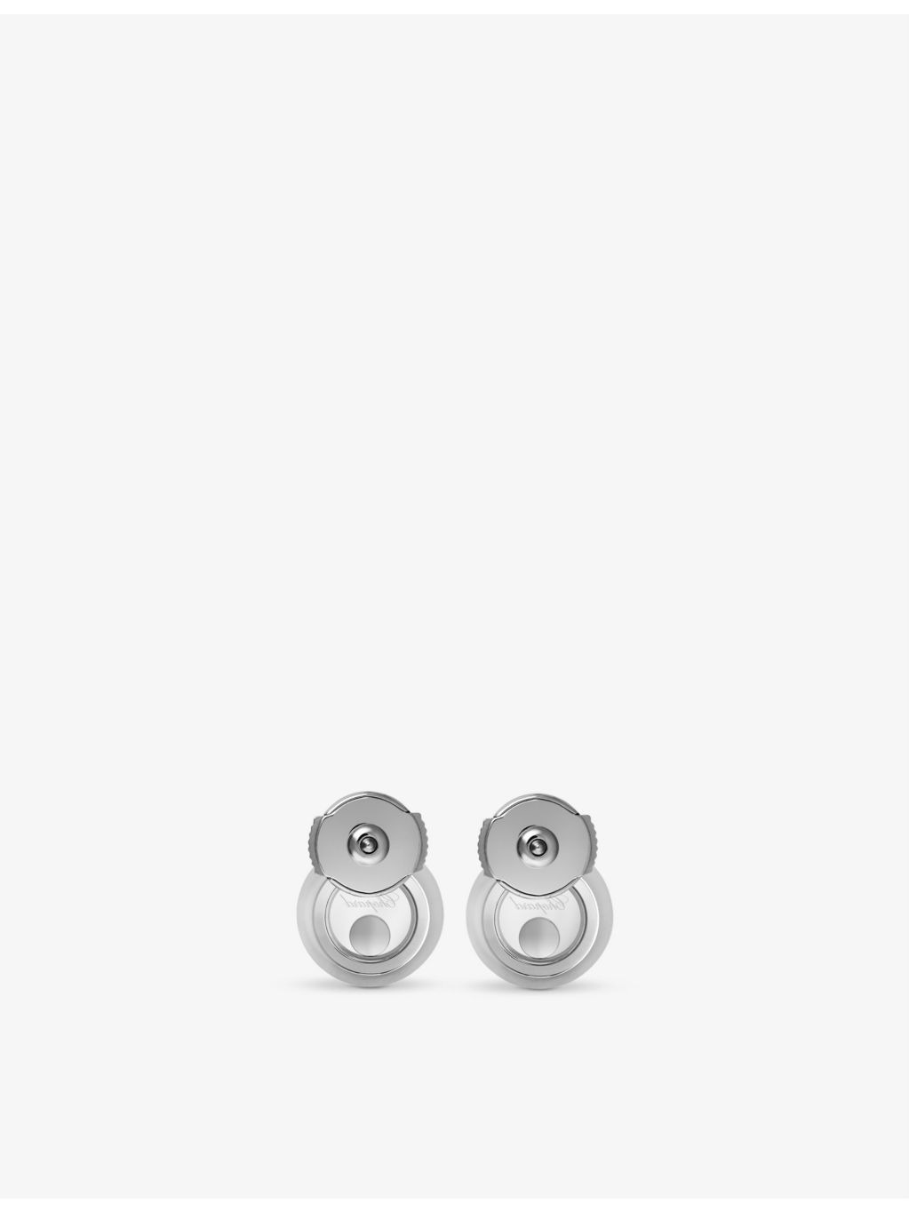 Happy Diamonds Icons 18ct white-gold and 0.38ct diamond earrings - 3