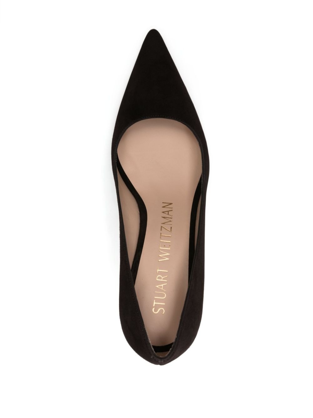 Stuart 75mm suede pumps - 4