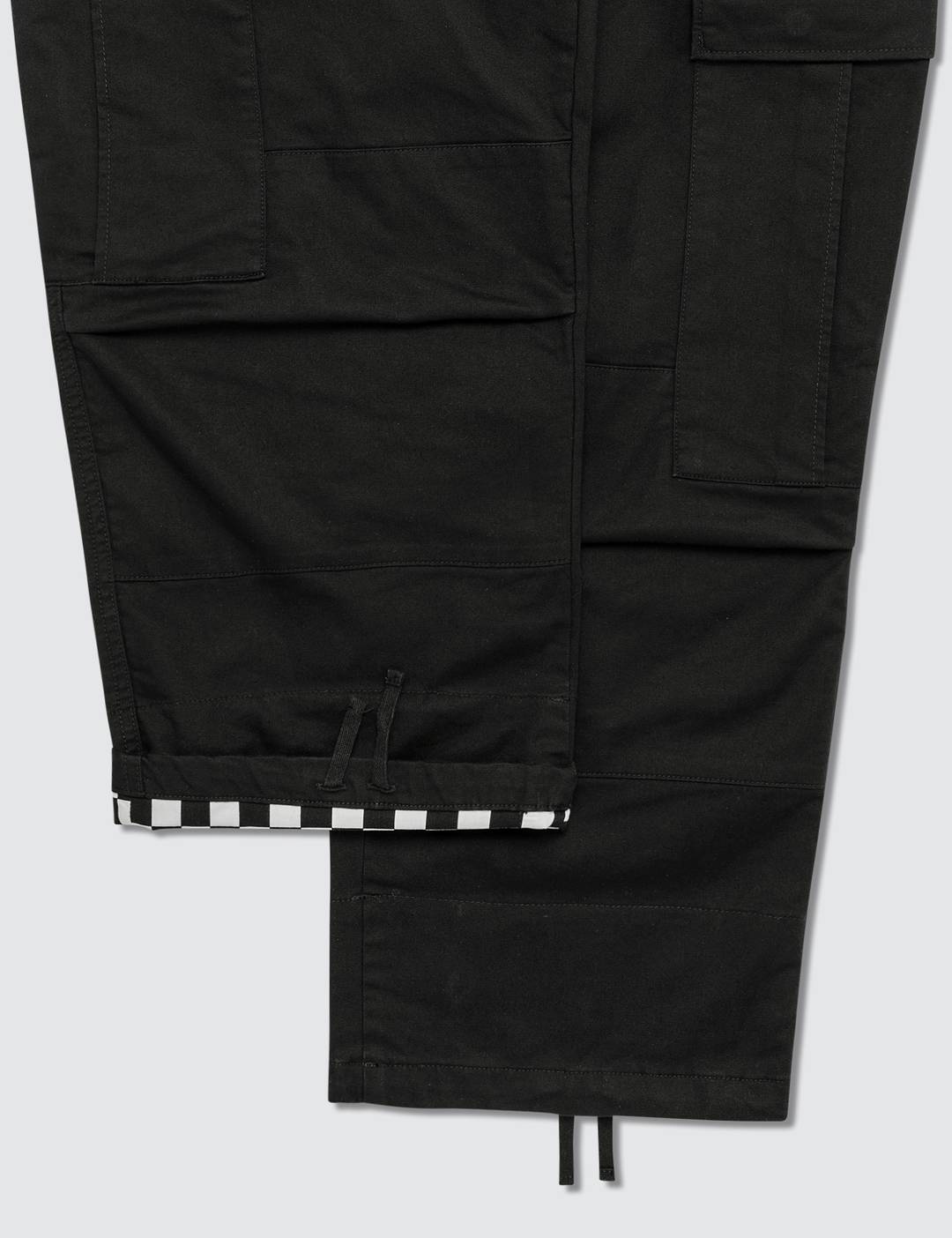 Cropped Wide Cargo Pants - 8