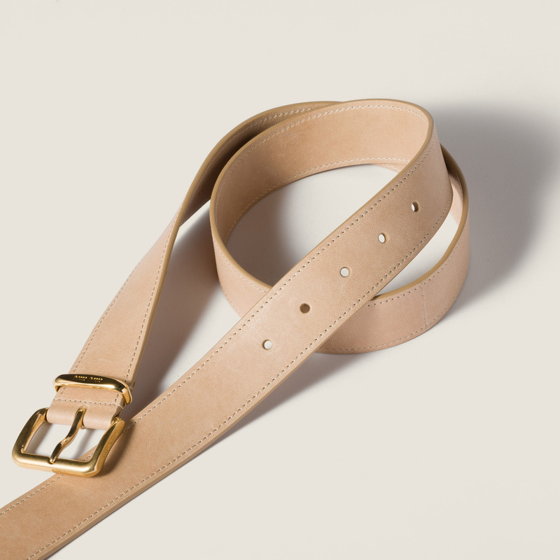 Miu Miu Nappa leather belt outlook