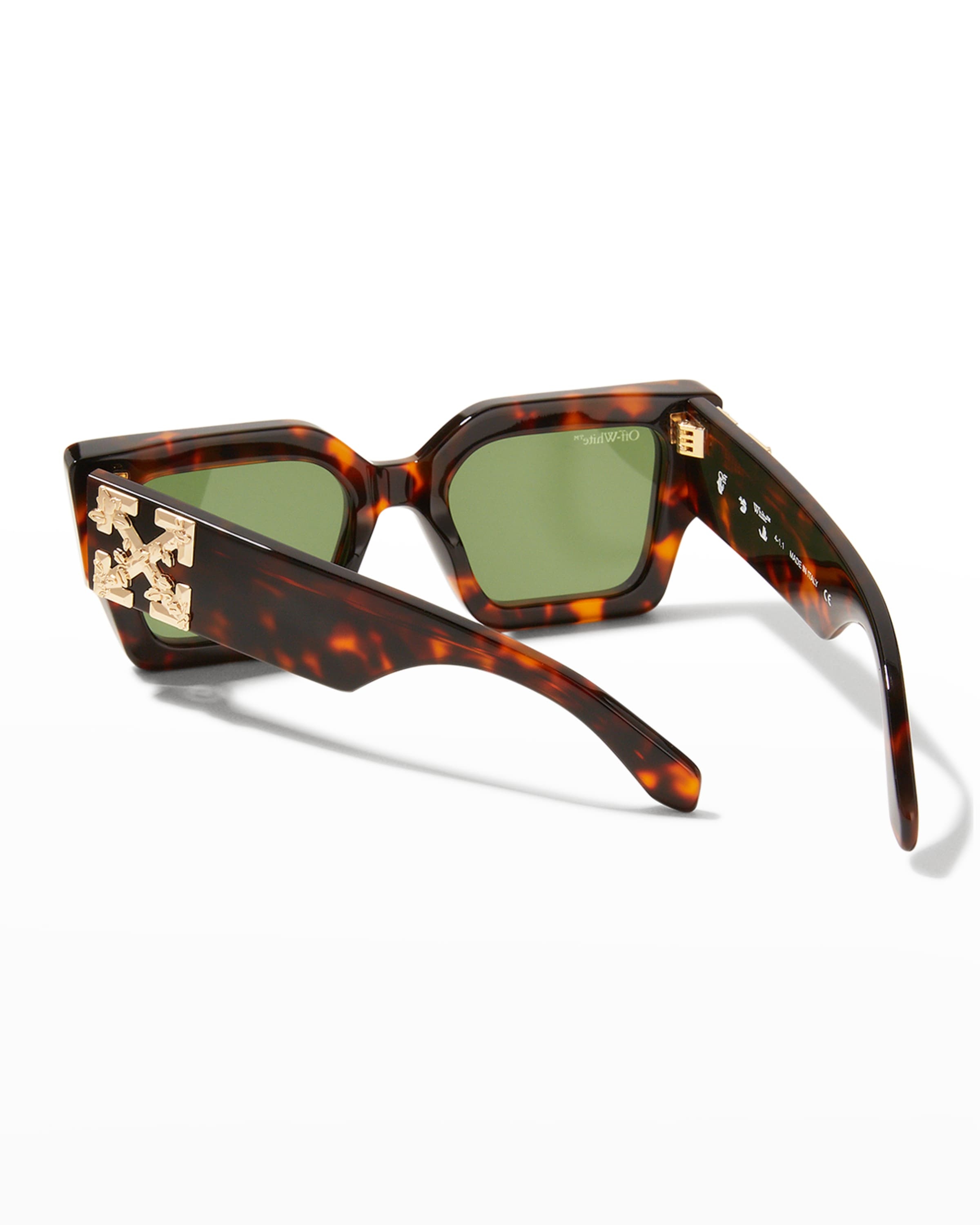 Men's Catalina Square Tortoiseshell Sunglasses - 2