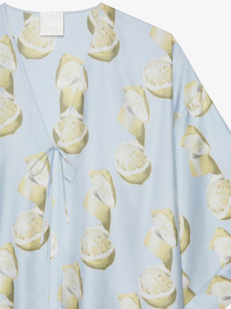 PRINTED KAFTAN IN SILK 5
