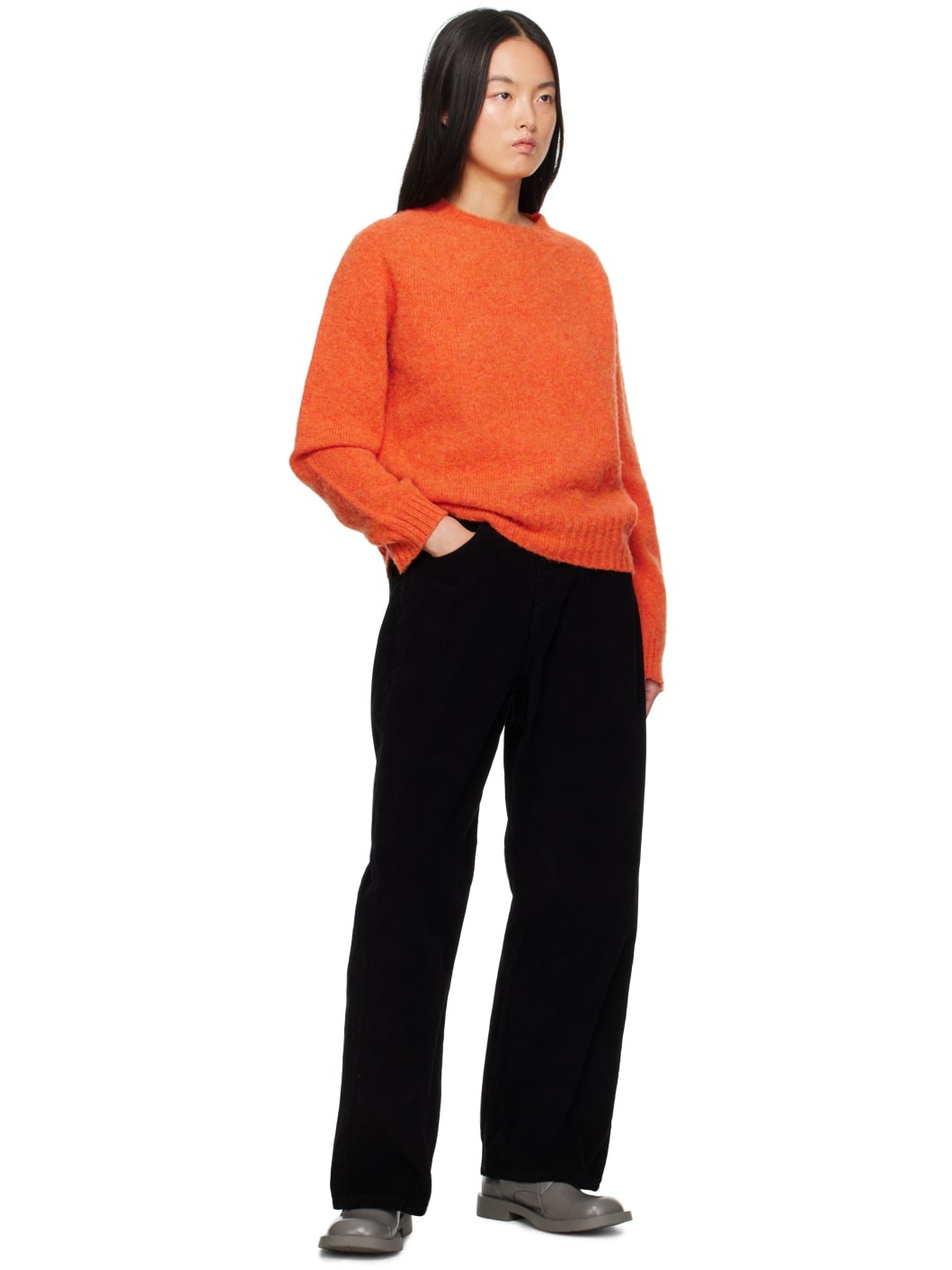 Black Silver Trousers - 4