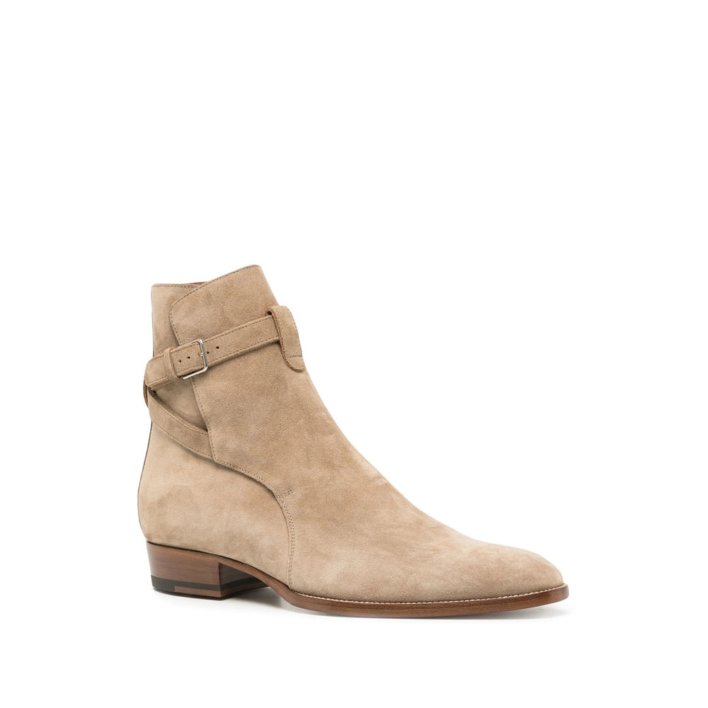 Saint Laurent Neutrals Boots Men - 3