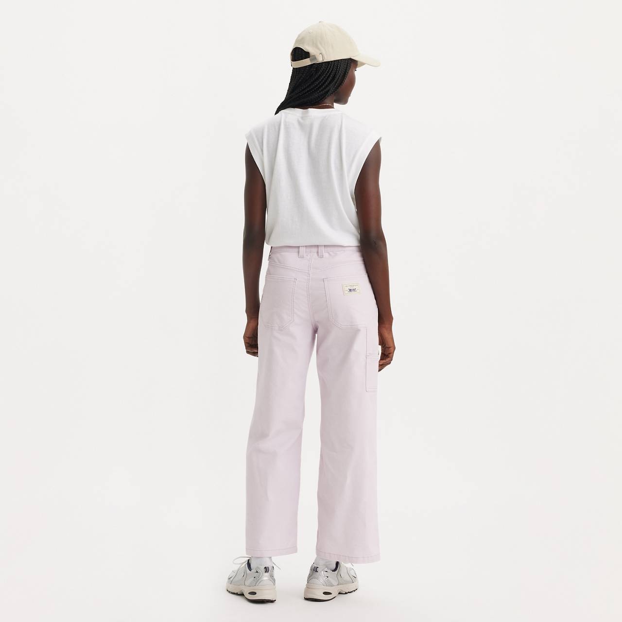BAGGY CARPENTER LIGHTWEIGHT CORDUROY WOMEN'S PANTS - 5