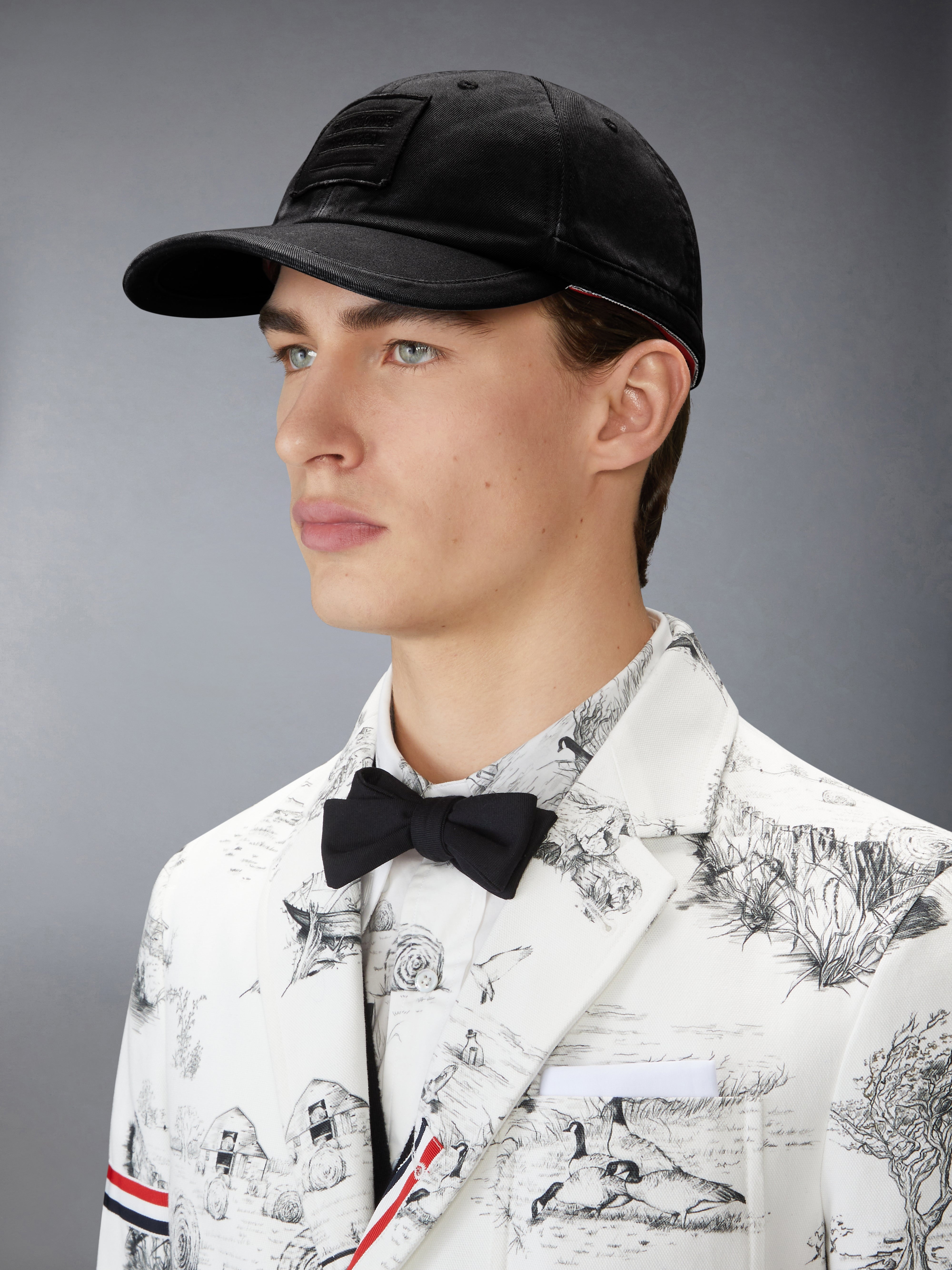 COTTON TWILL 6-PANEL BASEBALL CAP - 2