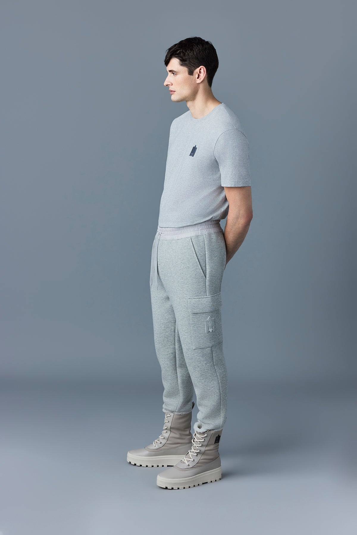 MARVIN Double face jersey sweatpants - 4