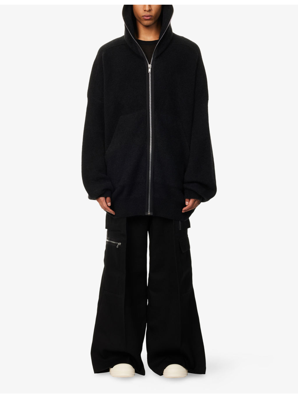 Gimp Oversized Stretch-Woven Hoody - 2