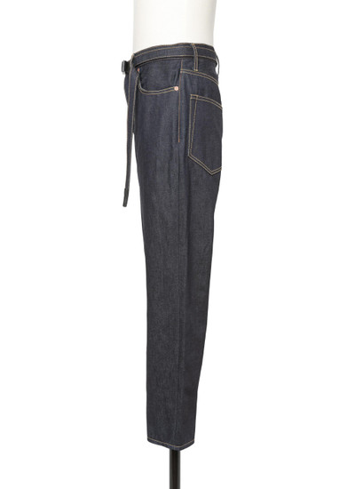 sacai Cropped Tapered Denim Pants outlook