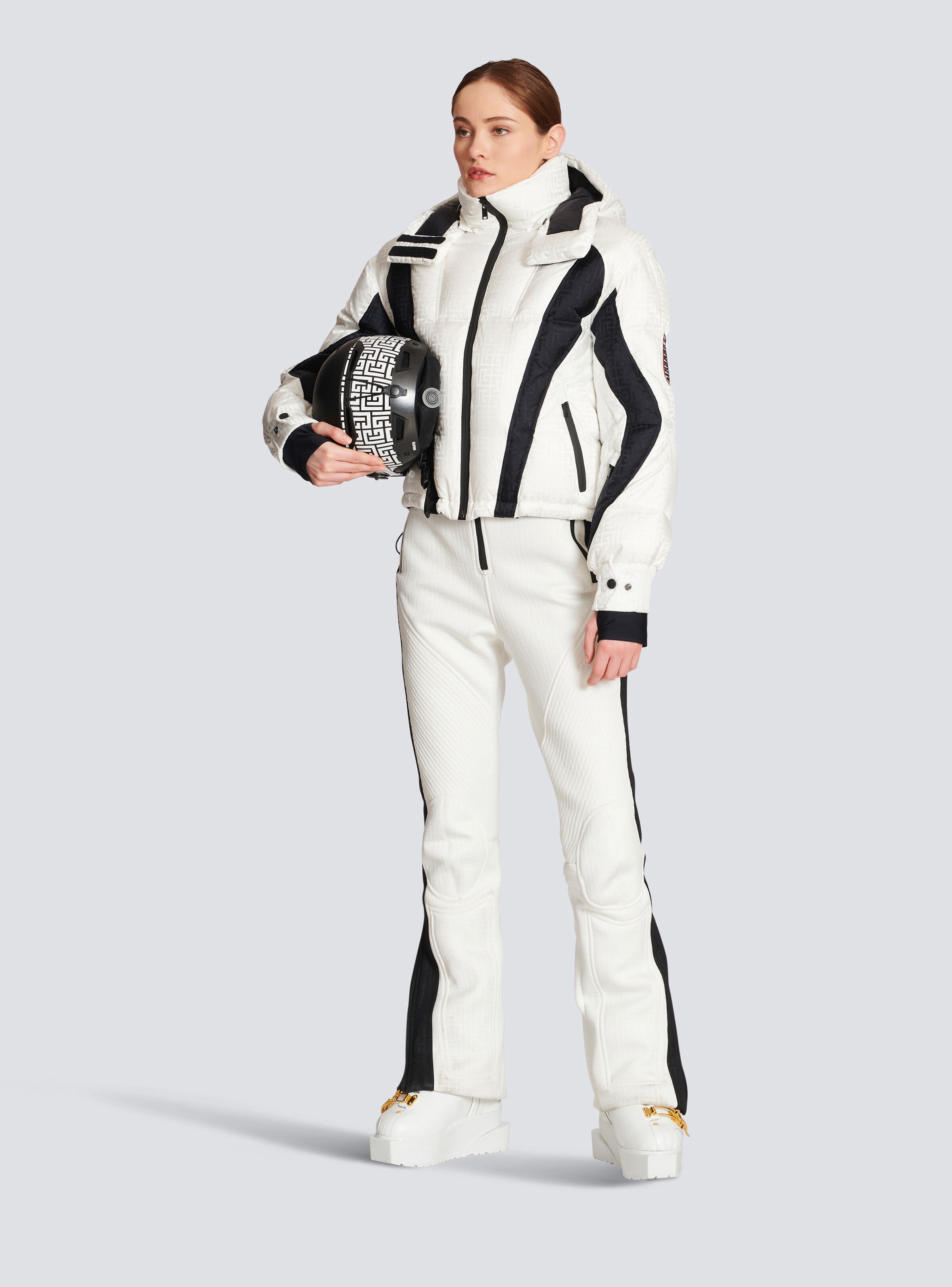 Balmain x Rossignol - Balmain monogram ski coat - 2