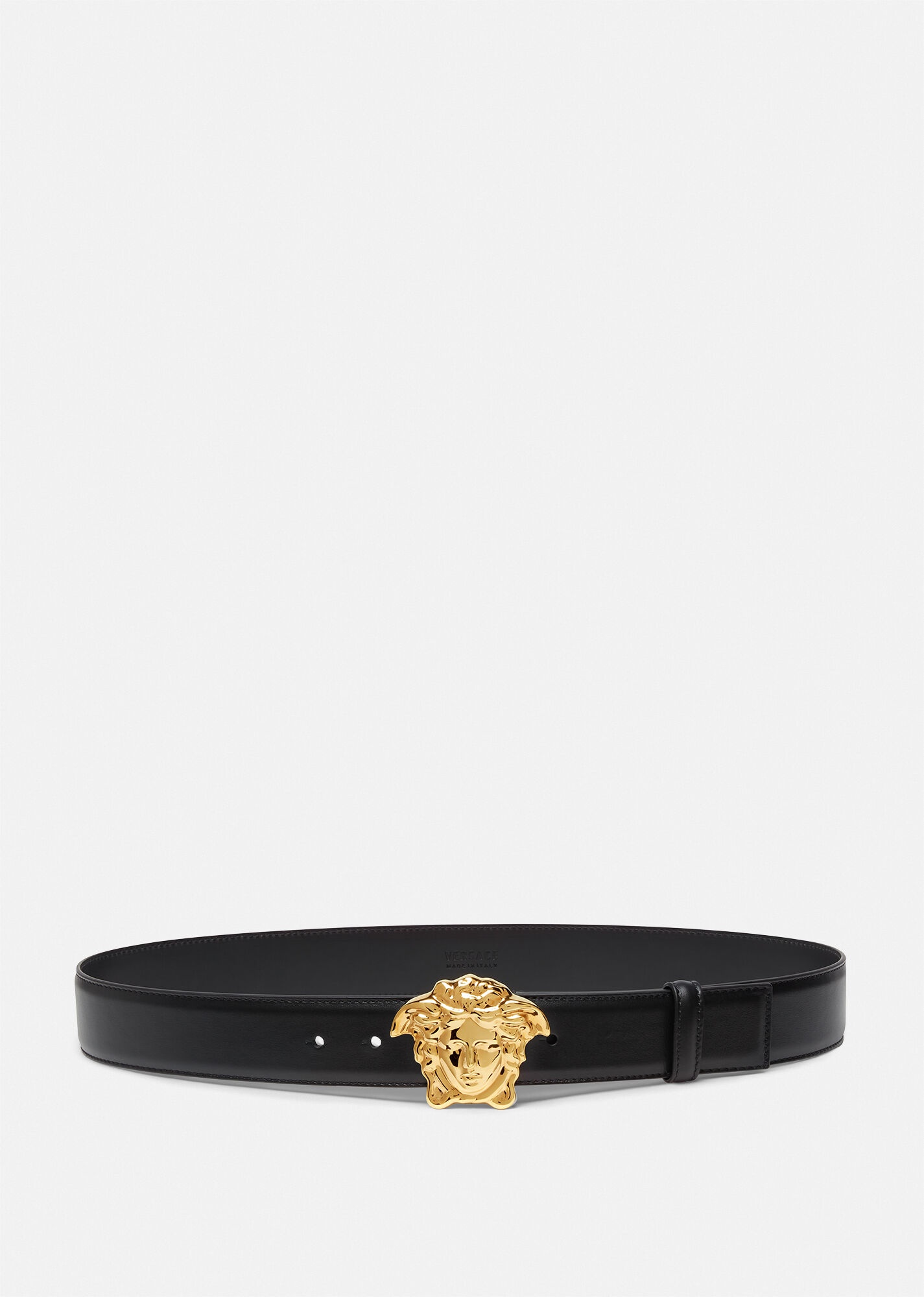 La Medusa Leather Belt Flat - 1