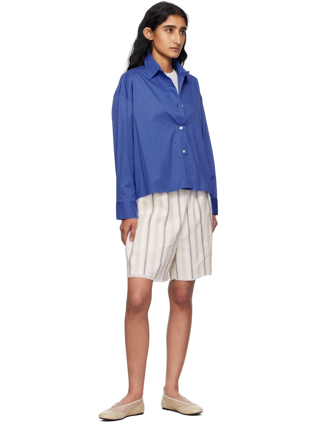 Blue Classic Shirt - 4