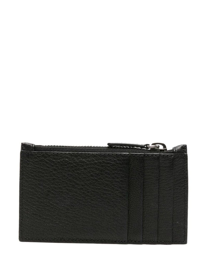 Roberto Cavalli RC-plaque leather cardholder outlook