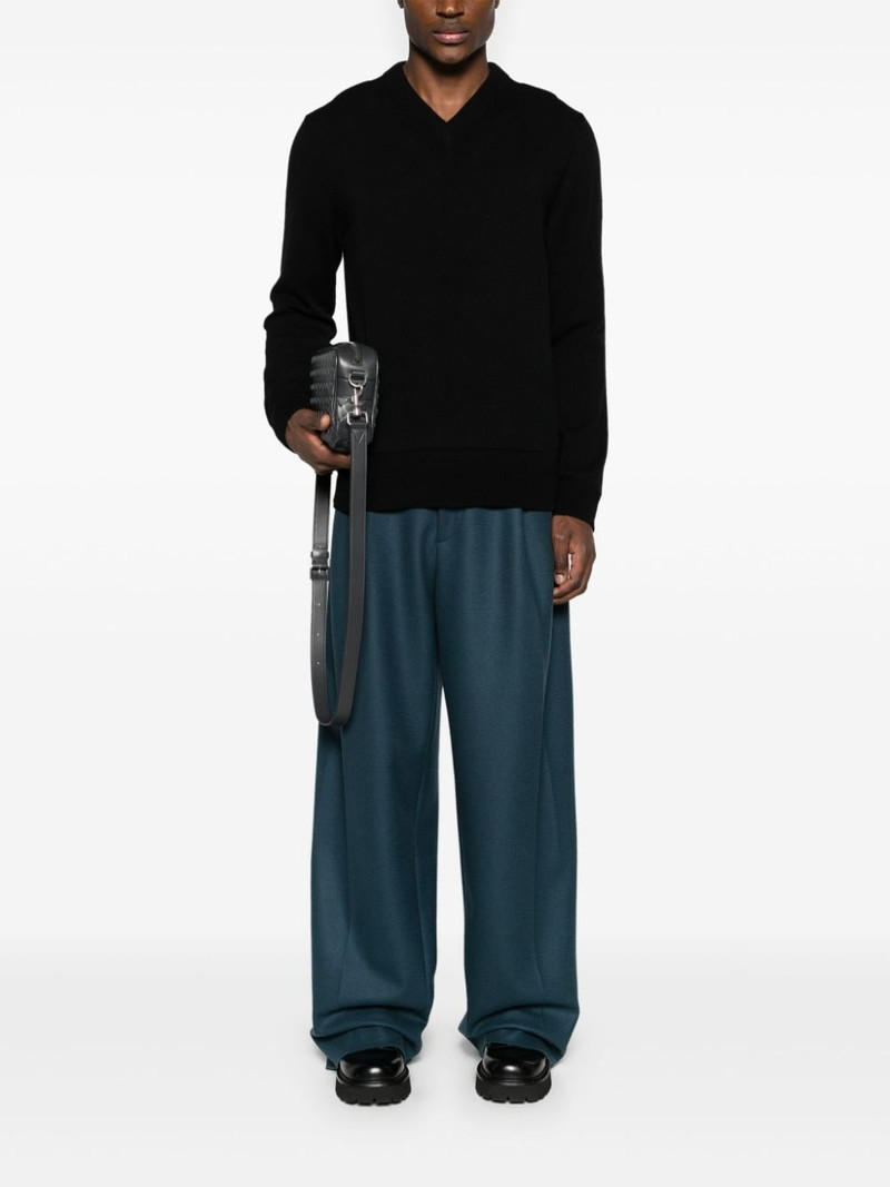 Jil Sander V-neck knitted jumper outlook