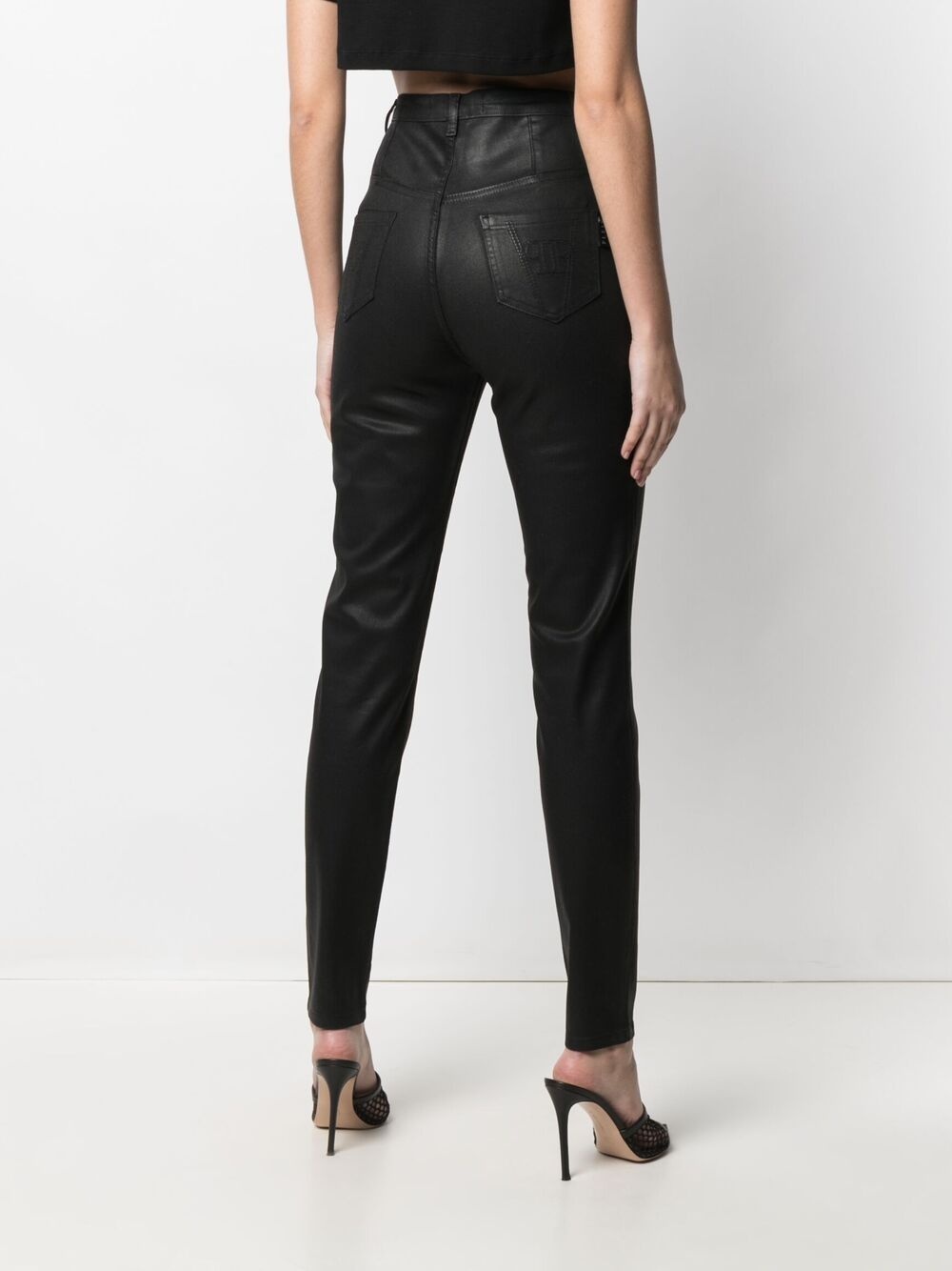 high-waist jeggings - 4