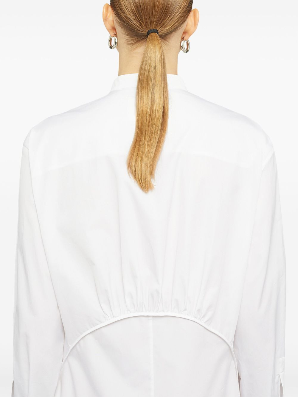 cotton shirtdress - 4