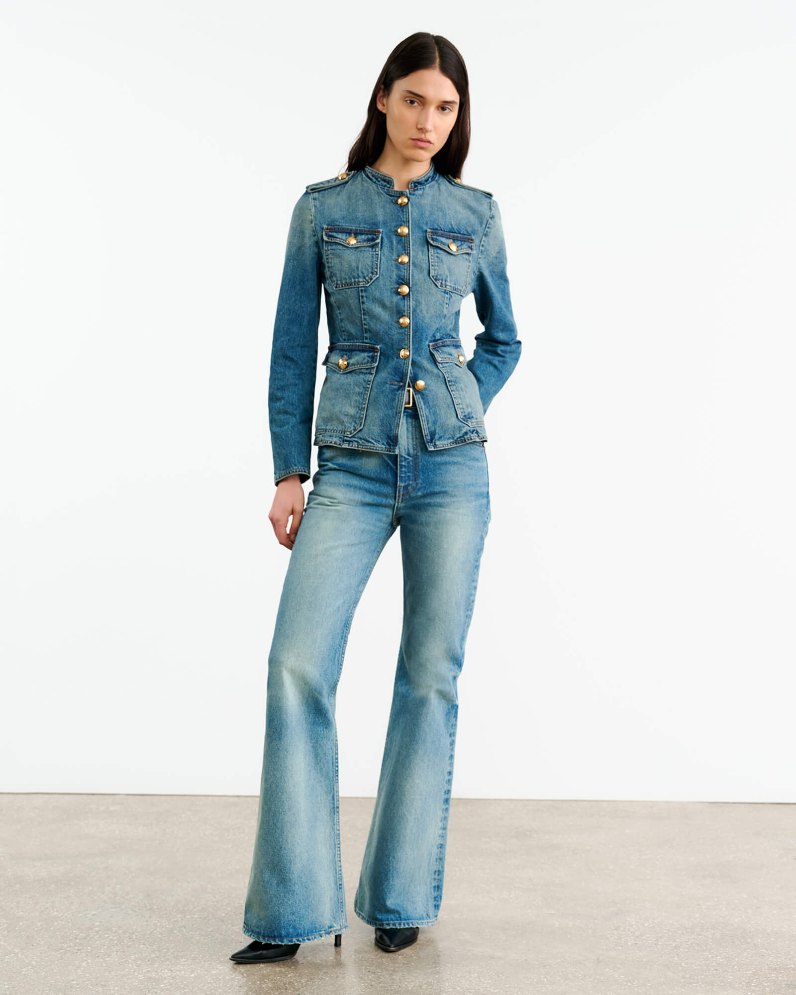 GERALDINE DENIM JACKET - 4
