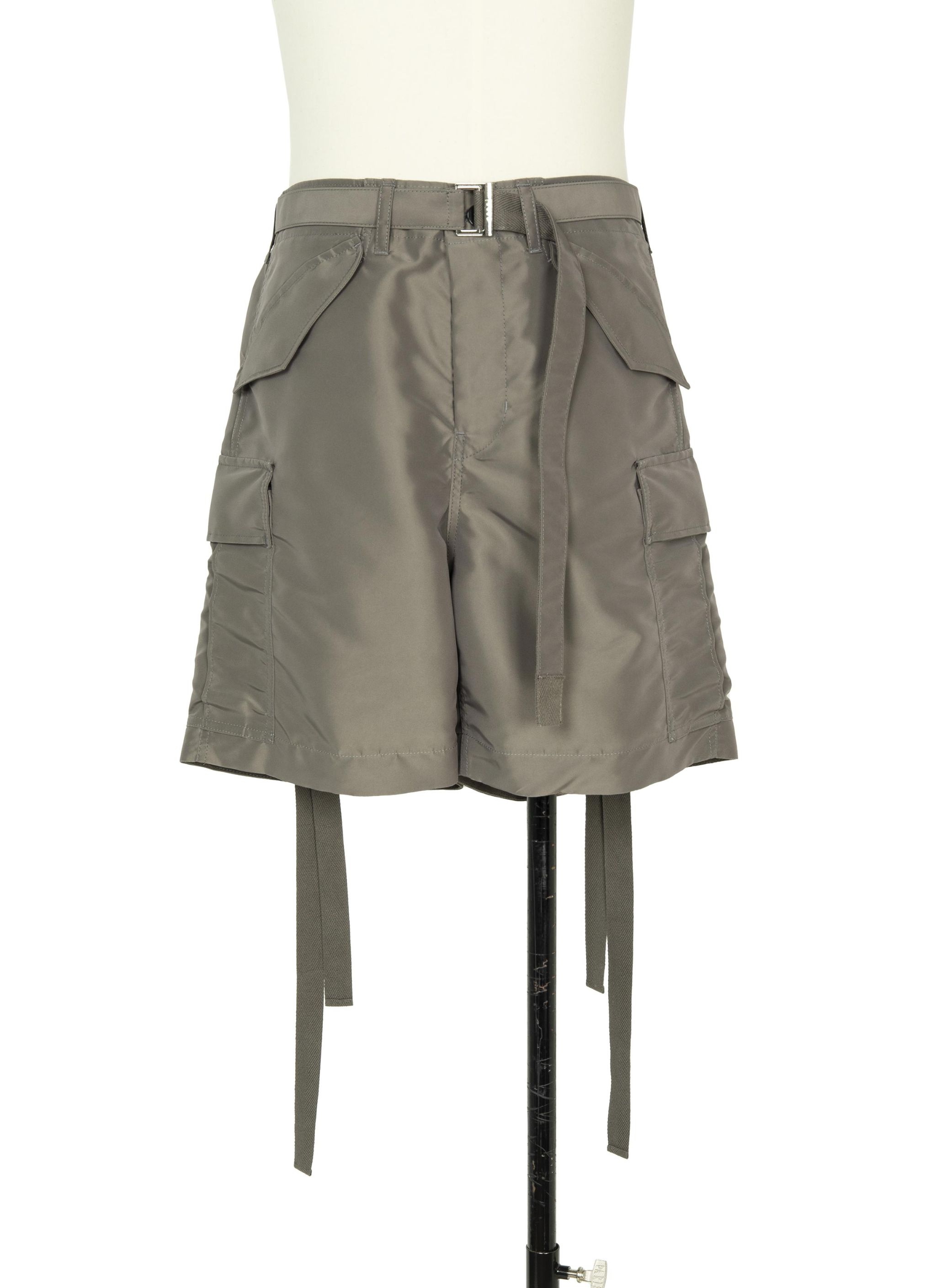 Nylon Twill Shorts - 1