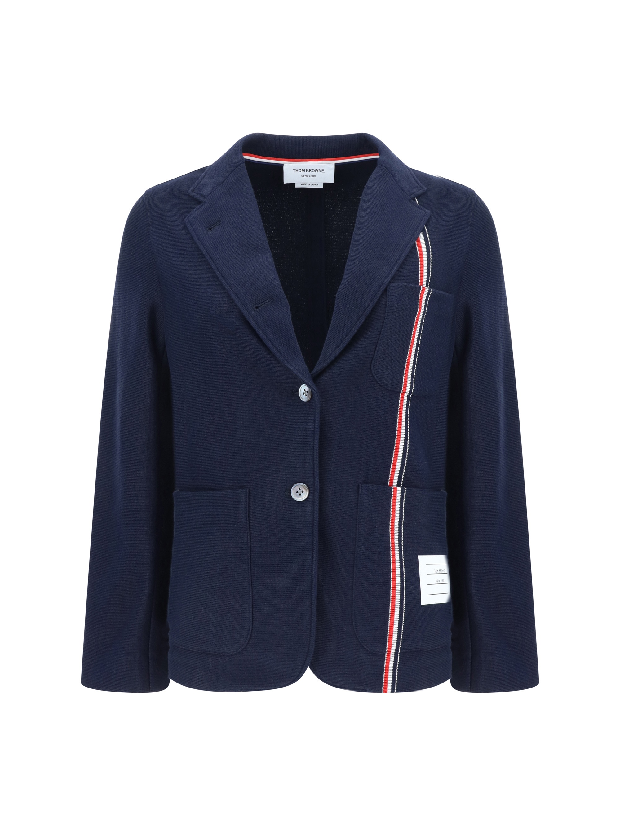 【関税込み】Thom Browne ネイビー Sack テーラードジャケット テーラードジャケット ネイビー（紺）系 THOM BROWNE(トム