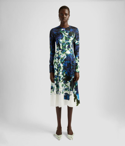 Erdem LONG SLEEVE MIDI DRESS outlook