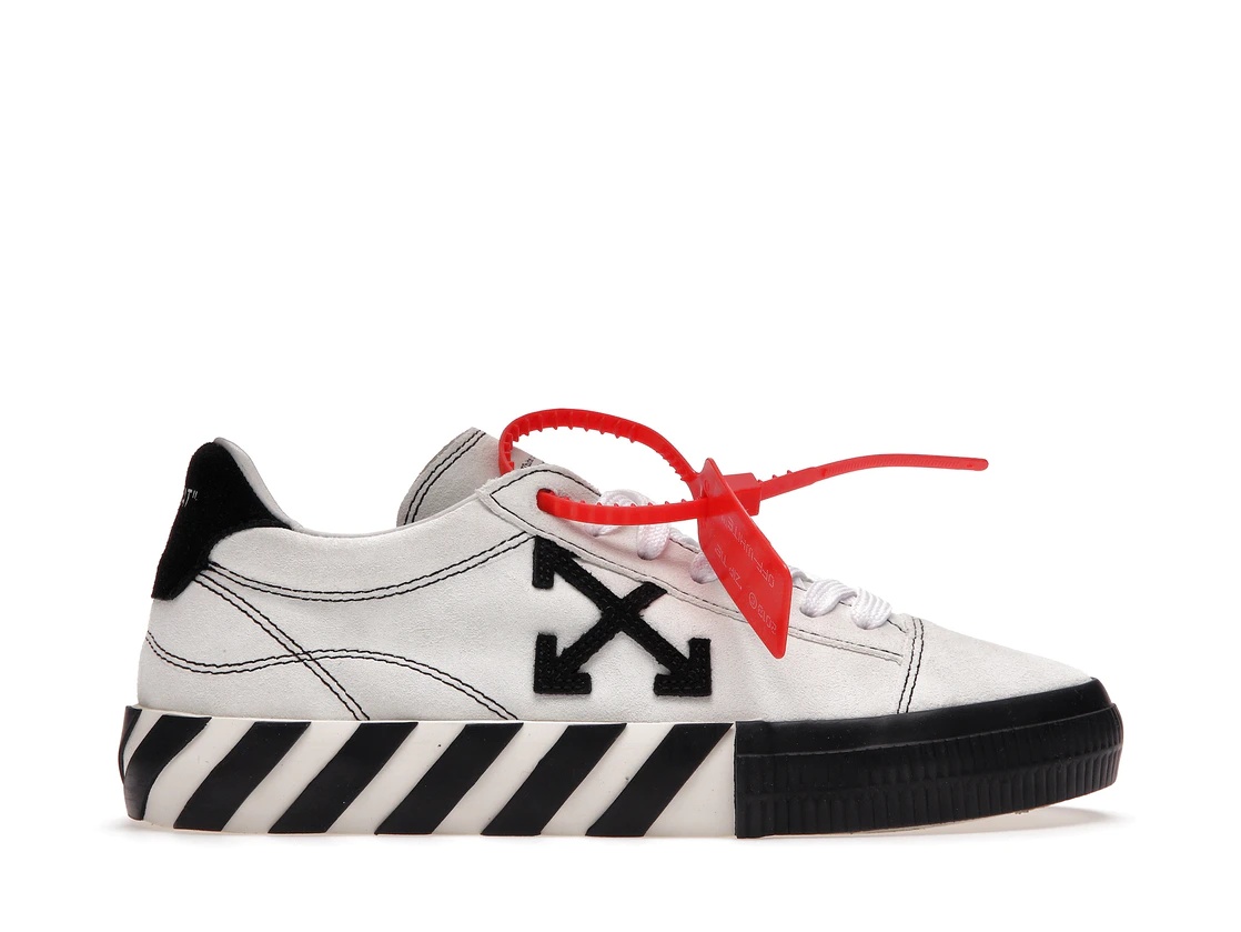 Off-White Low Vulc White Black (W) - 1