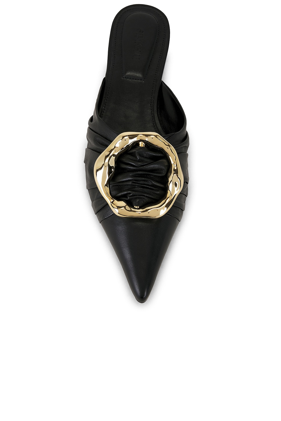 Belle Leather Pointed Toe Mule - 4
