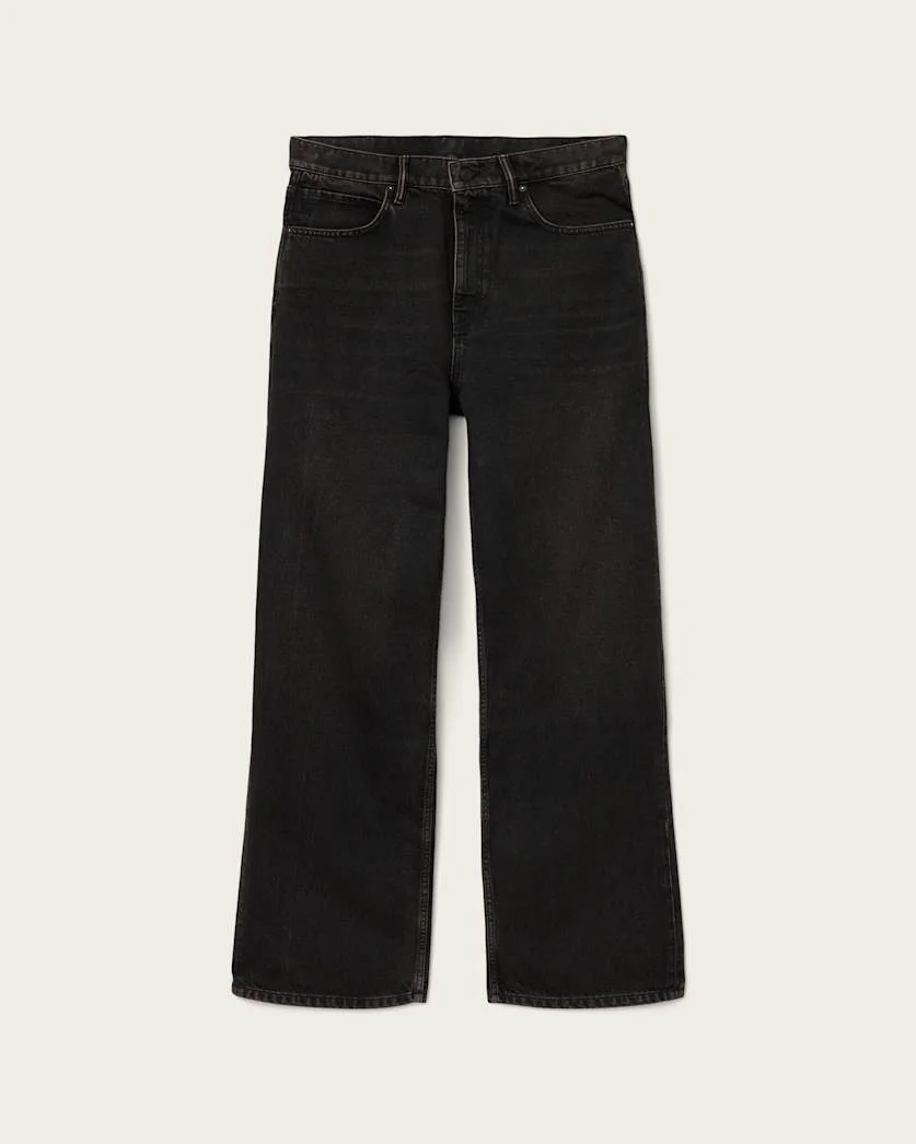 LENNY WIDE LEG DENIM JEANS - 1