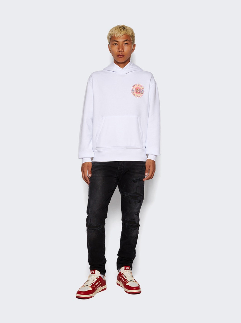 AMIRI Sun Logo Hoodie White outlook