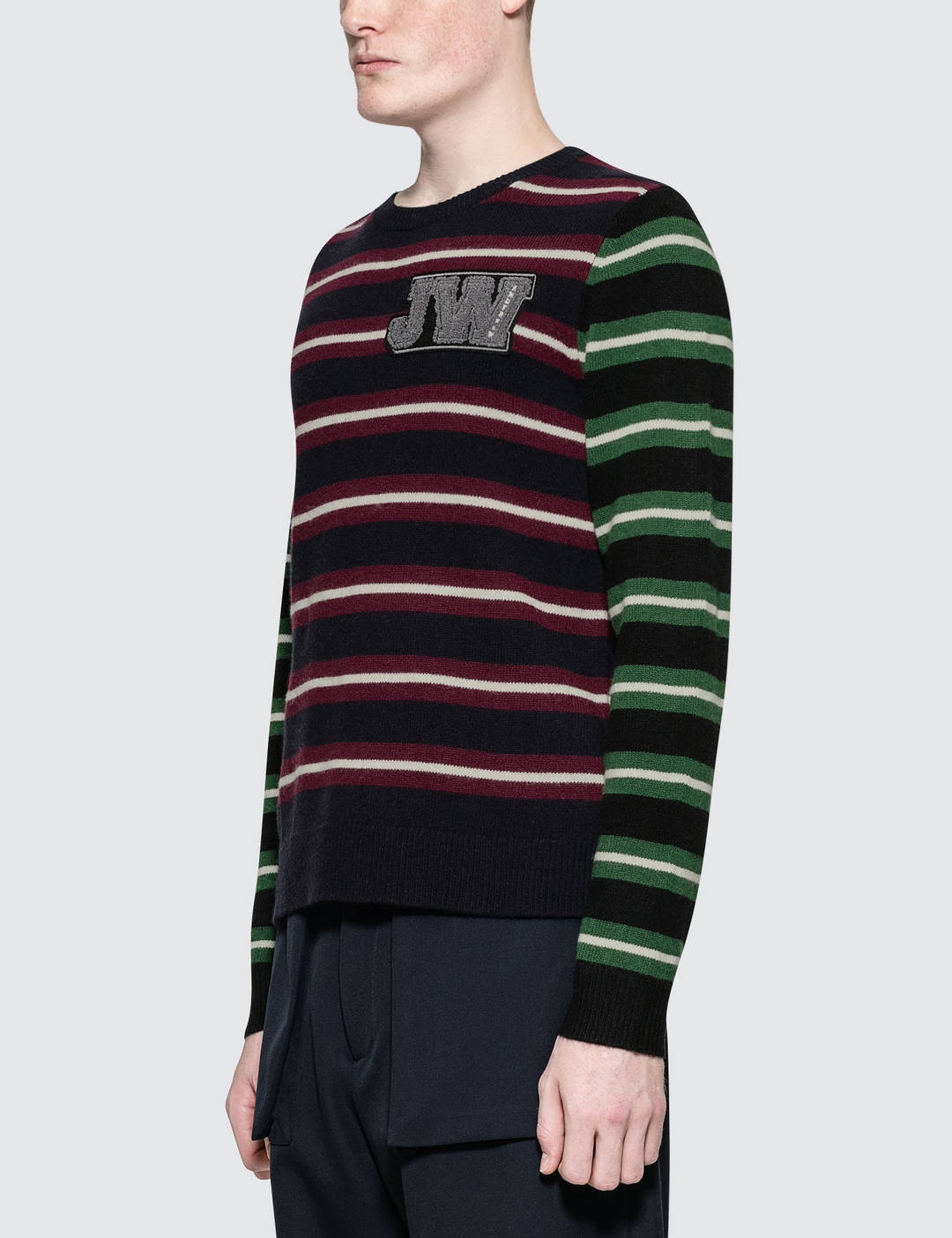 Logo Patch Stripe Jumper - 2