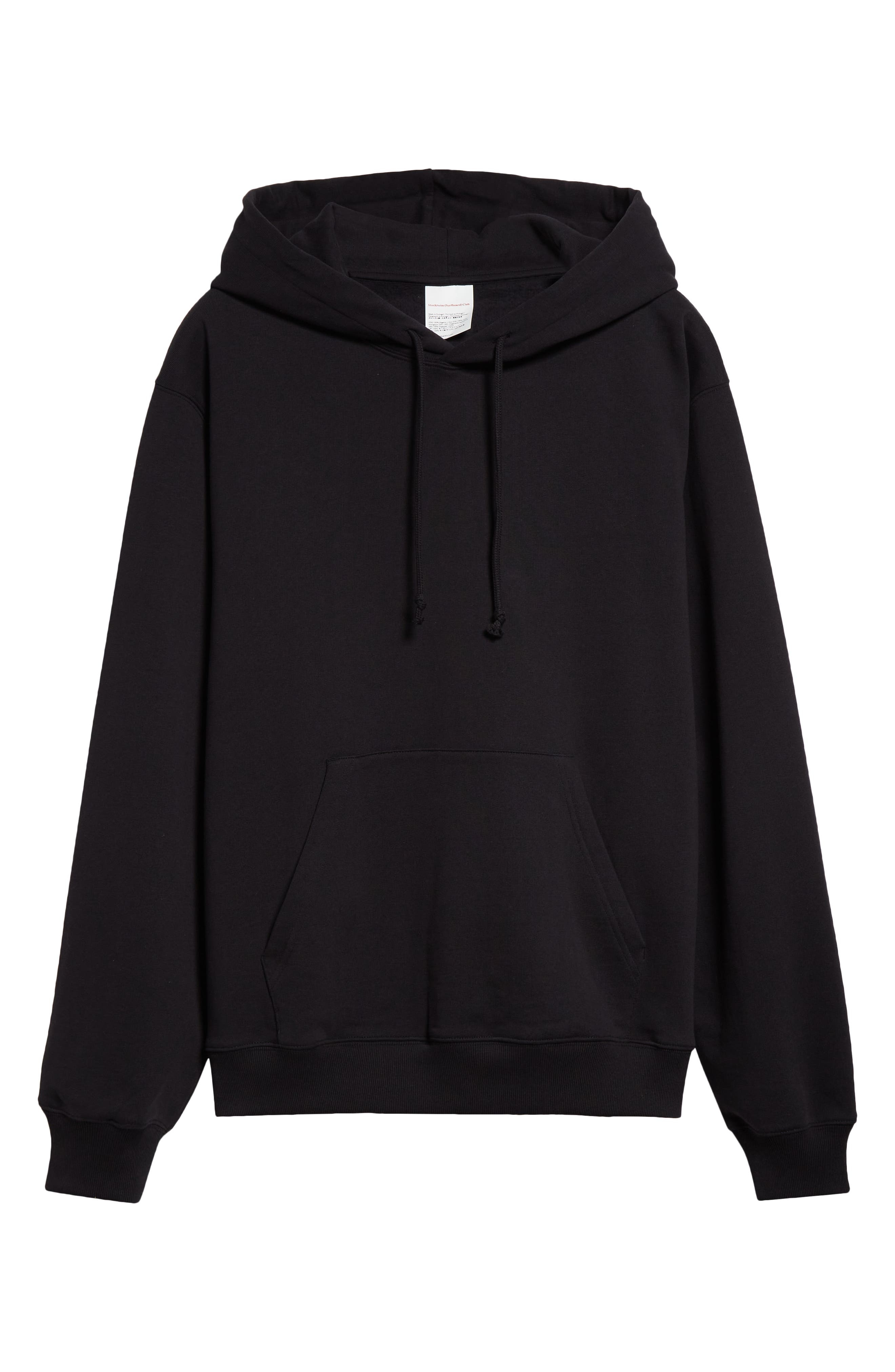 STOCKHOLM SURFBOARD CLUB Bjorn Back Logo Graphic Hoodie in Black at Nordstrom - 7